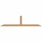 Ekena Millwork Portland Smooth Timber Gable Bracket, Western Red Cedar, 84"W x 21"H x 3 1/2"D x 3 1/2"F, 6/12 Pitch GBW084X21X0404POR00SWR - alternate 1